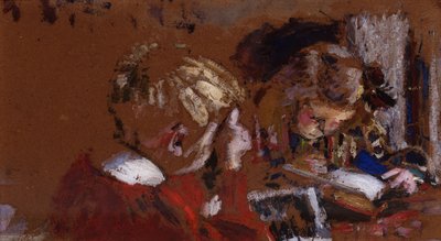 Children Reading by Edouard Vuillard